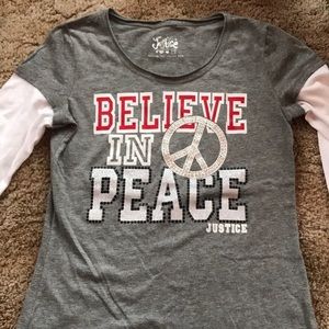 Justice Long Sleeve Shirt